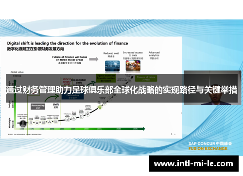 通过财务管理助力足球俱乐部全球化战略的实现路径与关键举措