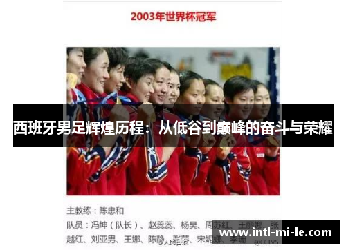 西班牙男足辉煌历程：从低谷到巅峰的奋斗与荣耀
